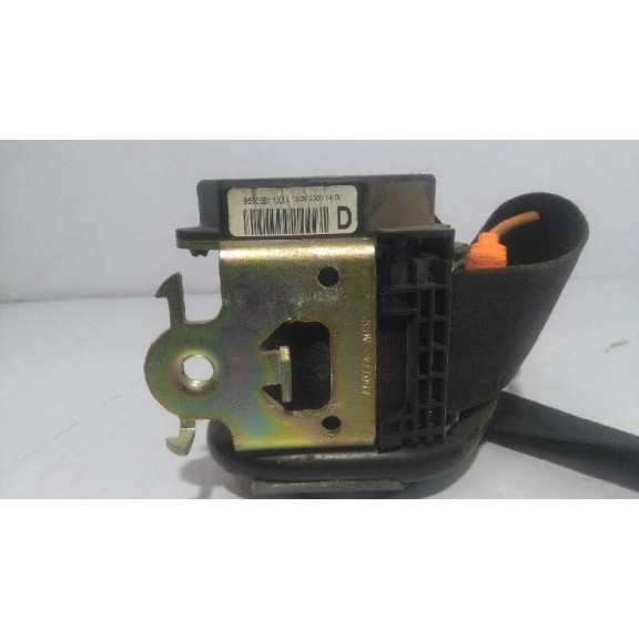 Recambio de cinturon seguridad delantero derecho para peugeot 607 (s1) básico referencia OEM IAM 96355511XX CON PRETENSOR NEGRO