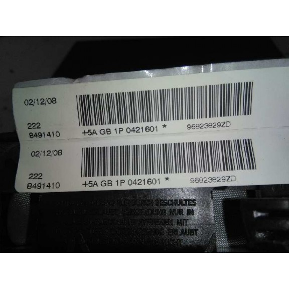 Recambio de airbag delantero izquierdo para citroën c4 berlina referencia OEM IAM   