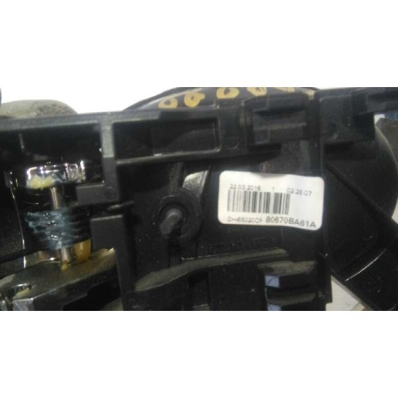Recambio de maneta interior delantera derecha para nissan juke (f15) acenta referencia OEM IAM 80670BA61A CROMADA 