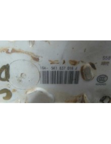 Recambio de cerradura puerta delantera derecha para volkswagen polo (6c1) edition bluemotion referencia OEM IAM 5K1837016J  7 PI 2