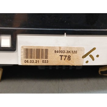 Recambio de cuadro instrumentos para hyundai sonata (nf) 2.0 crdi comfort i referencia OEM IAM 940033k320 pestaña partida 