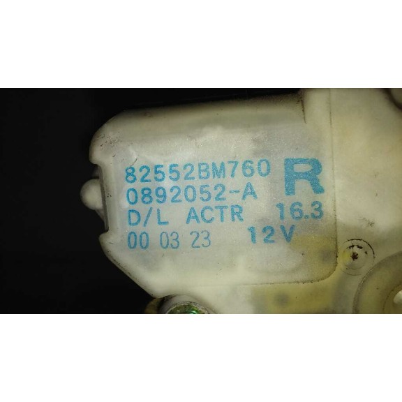 Recambio de cerradura puerta trasera derecha para nissan almera (n16/e) elegance referencia OEM IAM 82552BM760  2 PINS