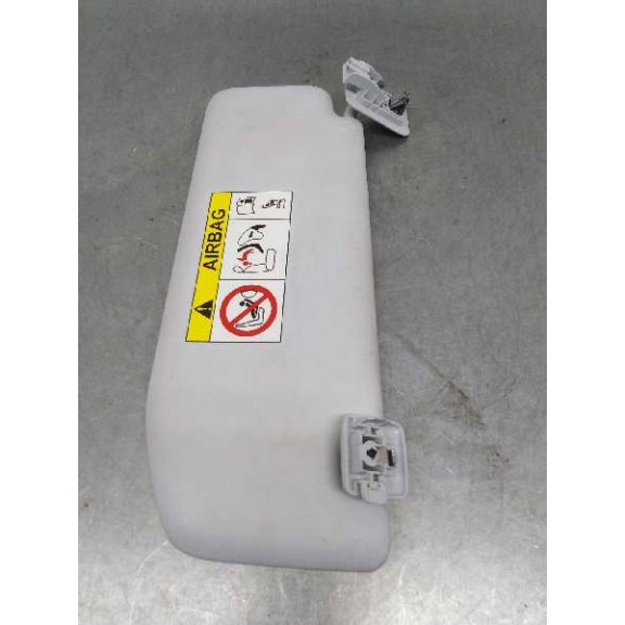 Recambio de parasol derecho para peugeot 208 1.6 blue-hdi fap referencia OEM IAM 16125841PR GRIS CLARO 