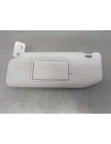 Recambio de parasol izquierdo para peugeot 208 1.6 blue-hdi fap referencia OEM IAM 16125841PR GRIS CLARO  2