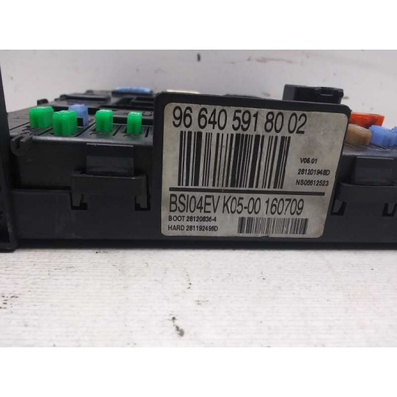 Recambio de centralita bsi para citroën c4 berlina lx referencia OEM IAM 966405918002  