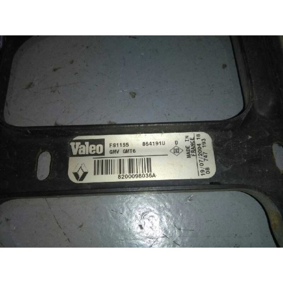 Recambio de electroventilador para renault clio ii fase ii (b/cb0) 1.2 referencia OEM IAM   