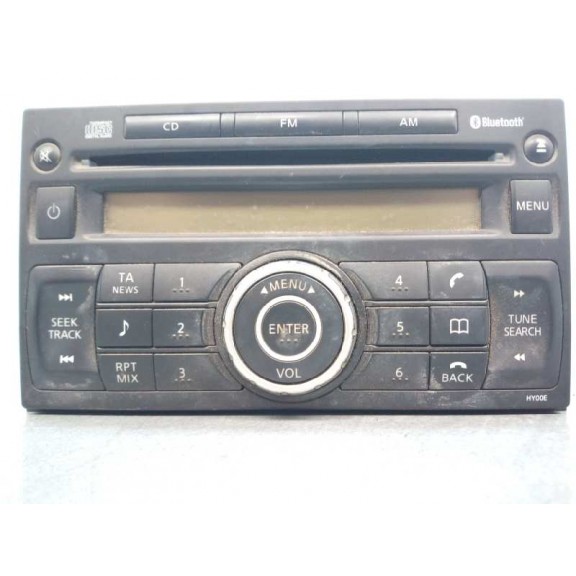 Recambio de sistema audio / radio cd para nissan qashqai (j10) acenta referencia OEM IAM 28185JD00A  