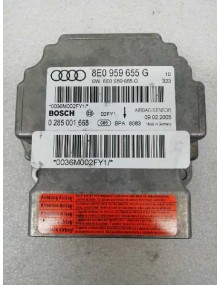 Recambio de centralita airbag para audi a4 avant (8e) 2.0 tdi referencia OEM IAM 8E0959655G 0285001668 