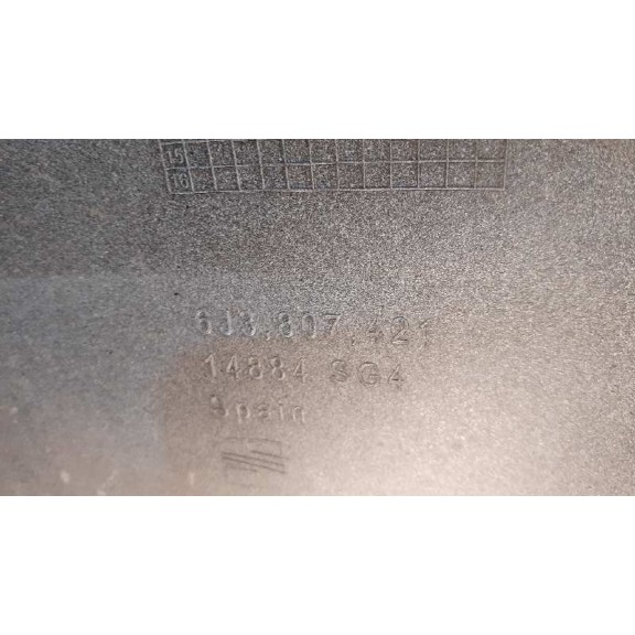 Recambio de paragolpes trasero para seat ibiza sc (6j1) reference referencia OEM IAM 6J3807421 BLANCO TOCADO