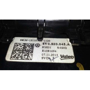 Recambio de mando climatizador para skoda fabia ambition referencia OEM IAM 6V0820045A  