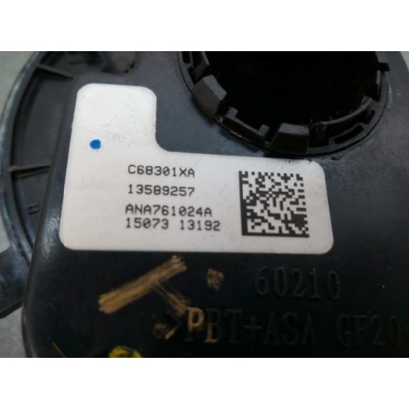Recambio de anillo airbag para opel mokka excellence referencia OEM IAM 13589257 CON SENSOR DE GIRO 