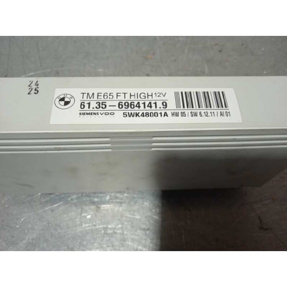 Recambio de modulo confort para bmw serie 7 (e65/e66) 750i referencia OEM IAM 613569641419 DELANTERO IZQUIERDO 