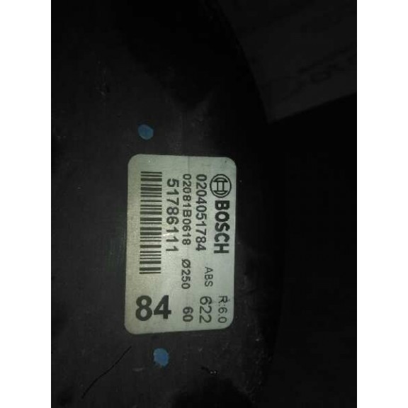 Recambio de servofreno para fiat fiorino básico referencia OEM IAM 0204051784 51786111 