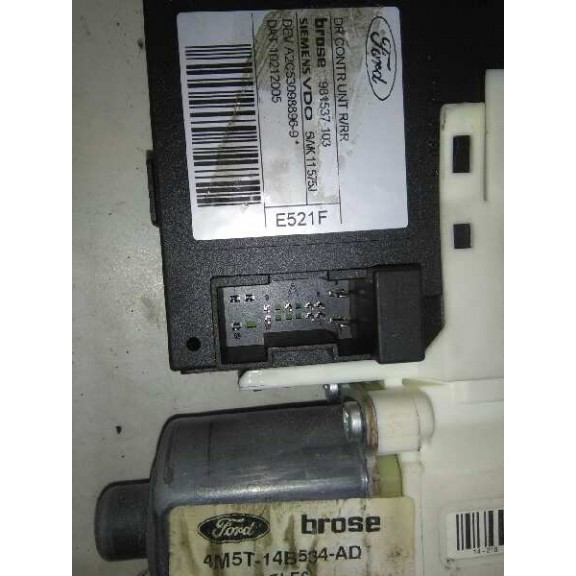 Recambio de motor elevalunas trasero derecho para ford focus berlina (cap) ambiente (d) referencia OEM IAM   