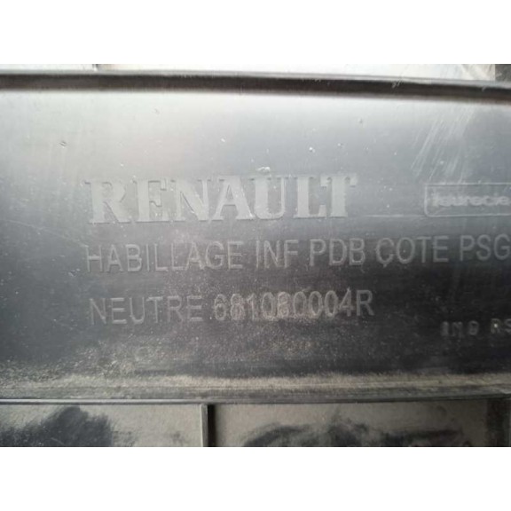 Recambio de guantera para renault scenic iii 1.5 dci diesel fap referencia OEM IAM 681080026R 681080026R 682080004R