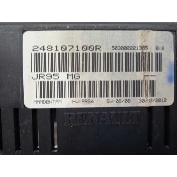 Recambio de display para renault scenic iii 1.5 dci diesel fap referencia OEM IAM 248107100R 248107100R 