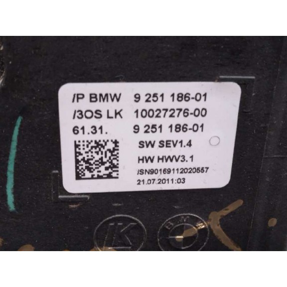 Recambio de palanca cambio para bmw serie 5 lim. (f10) 520d xdrive referencia OEM IAM 925118601 AUTO 