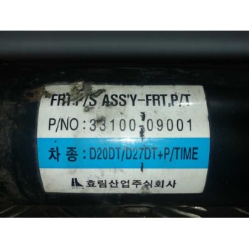 Recambio de transmision central delantera para ssangyong kyron 2.0 referencia OEM IAM 3310009001  66 CM