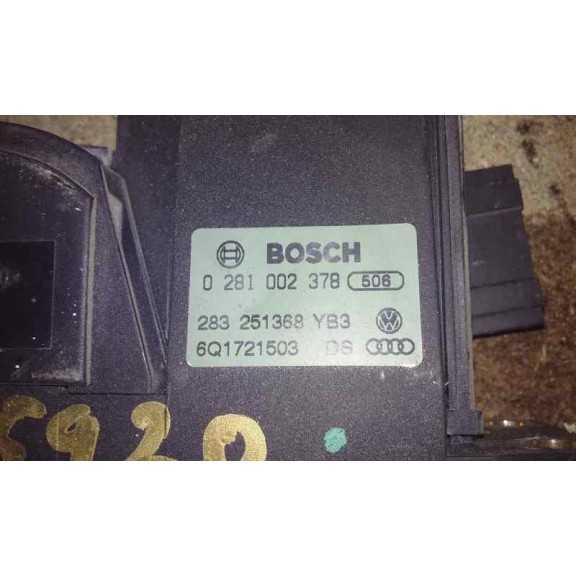 Recambio de potenciometro pedal para seat ibiza (6l1) stella referencia OEM IAM 6Q1721503  