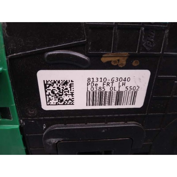 Recambio de cerradura puerta delantera izquierda para hyundai i30 (pd) klass referencia OEM IAM 81310G3040 5 PINES 