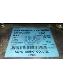 Recambio de centralita direccion para citroën c2 empresa referencia OEM IAM 9652024280   2