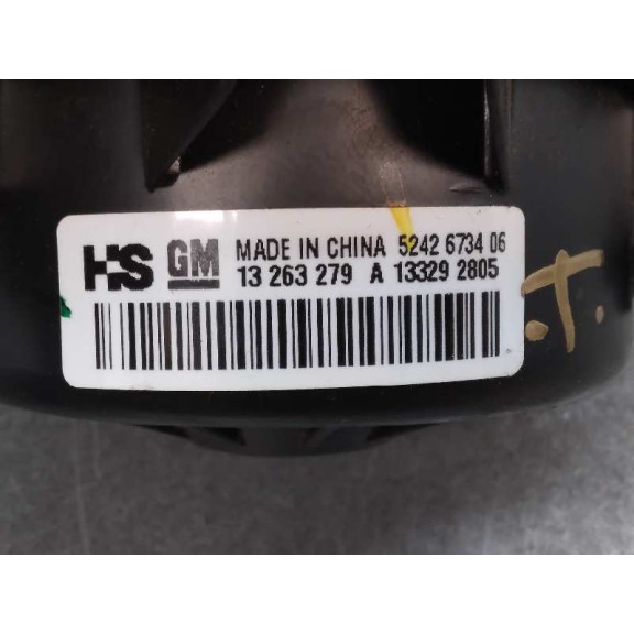 Recambio de motor calefaccion para opel insignia berlina expression referencia OEM IAM 13263279A 133292805 2 PINES