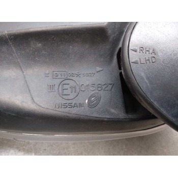 Recambio de retrovisor izquierdo para nissan almera (n16/e) visia referencia OEM IAM  3 CABLES 