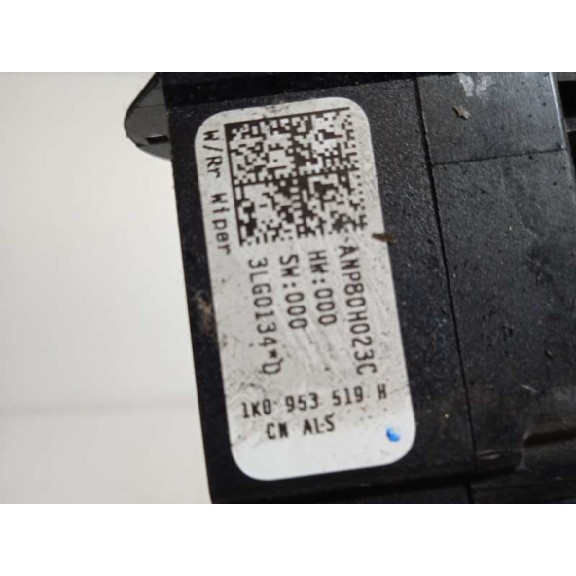 Recambio de mando limpia para seat leon (1p1) style ecomotive referencia OEM IAM 1K0953519J9B9 1K0953519H 