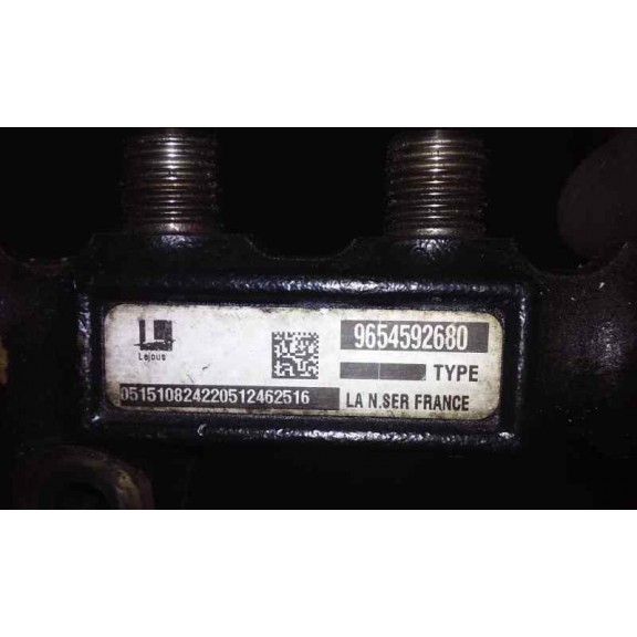 Recambio de rampa inyectora para ford focus berlina (cap) 1.6 tdci cat referencia OEM IAM 9654592680  