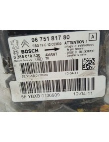 Recambio de centralita airbag para peugeot 3008 1.6 hdi fap referencia OEM IAM 9675181780 9675181780 0285010830 2
