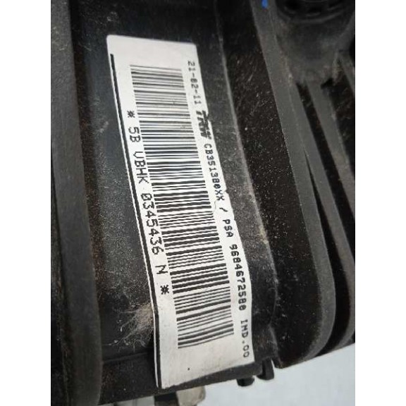 Recambio de airbag delantero derecho para peugeot 3008 1.6 hdi fap referencia OEM IAM 9684672580 9684672580 