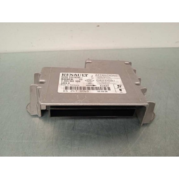 Recambio de centralita airbag para renault modus confort dynamique referencia OEM IAM 8200533970 0285001509 