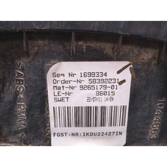 Recambio de cuadro instrumentos para bmw serie 5 lim. (f10) 520d xdrive referencia OEM IAM 1699334 926517901 