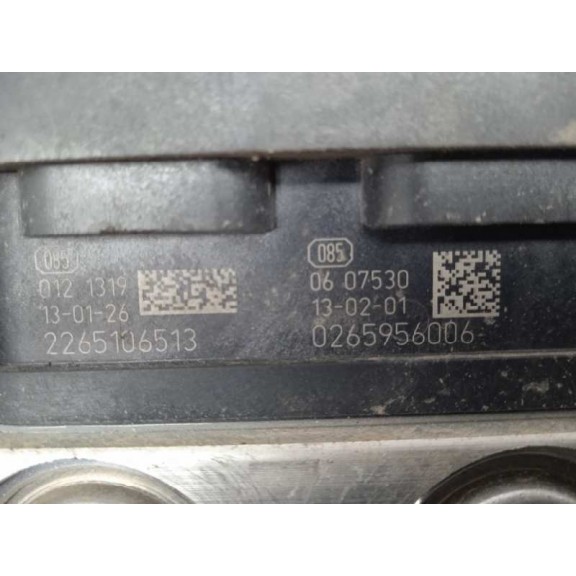Recambio de abs para mercedes-benz clase cla (w117) cla 220 cdi (117.303) referencia OEM IAM A0094315212 02652433376 0265956006