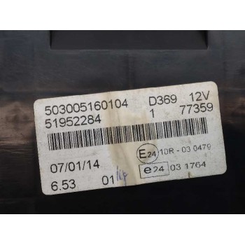 Recambio de cuadro instrumentos para fiat doblo ii cargo (263) furgón base referencia OEM IAM 51952284 51952284 