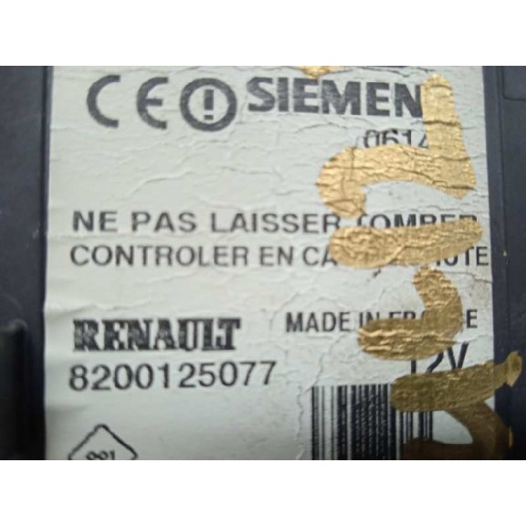 Recambio de conmutador de arranque para renault grand scenic 1.5 dci referencia OEM IAM 8200125077 TARJETERO 