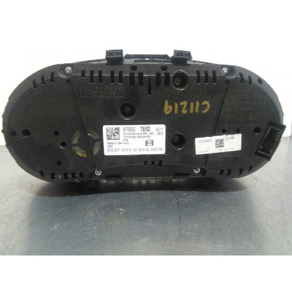 Recambio de cuadro instrumentos para seat leon st (5f8) reference advanced referencia OEM IAM 5F0920751D  260KM 6000RPM