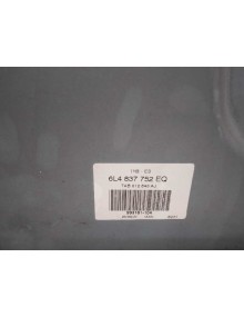 Recambio de elevalunas delantero derecho para seat ibiza (6l1) reference referencia OEM IAM 6L4837752EQ MECANISMO+PANEL  2