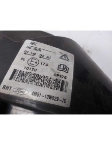 Recambio de faro derecho para ford focus berlina (cap) ambiente (d) referencia OEM IAM 4M5113W029JC H7 H1  2