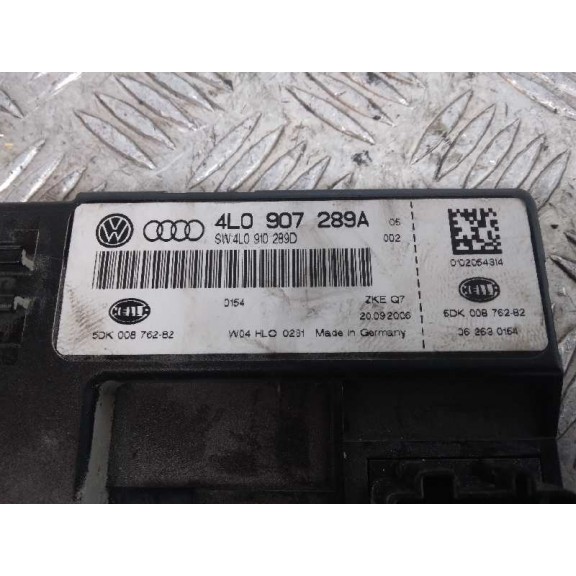 Recambio de modulo confort para audi q7 (4l) 3.0 tdi referencia OEM IAM 4L0907289A 4L0907289A 
