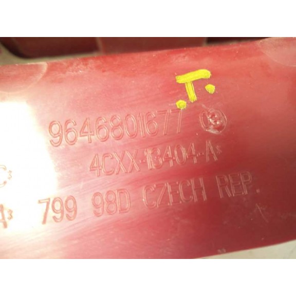 Recambio de piloto trasero derecho para citroën c4 coupe lx referencia OEM IAM 9646801677  