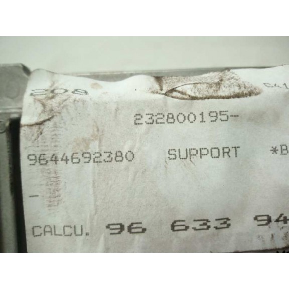 Recambio de centralita motor uce para citroën c4 coupe lx referencia OEM IAM 9663394580 0261201609 9644692380