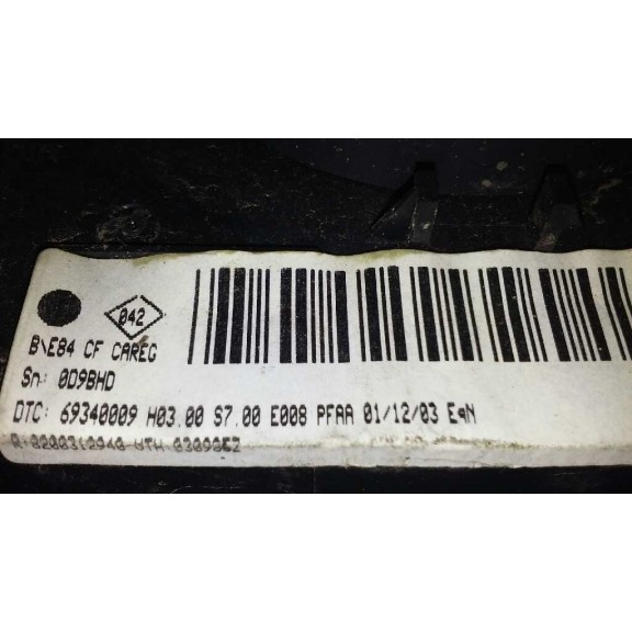 Recambio de mando climatizador para renault megane ii berlina 3p confort authentique referencia OEM IAM 8200312940  