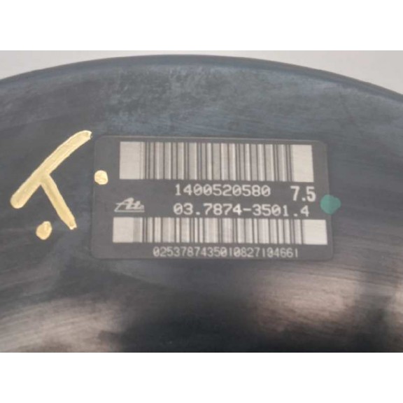 Recambio de servofreno para fiat scudo combi (272) panorama family l1h1 120 multijet (5 pl.) referencia OEM IAM 03787435014 1400