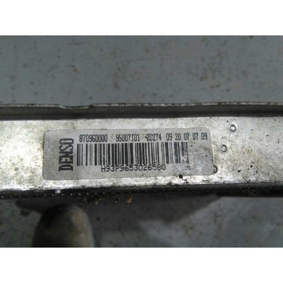 Recambio de radiador agua para peugeot 207 confort referencia OEM IAM 9653026580  38X39