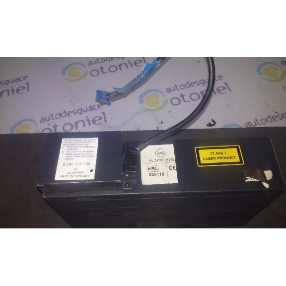 Recambio de sistema audio / radio cd para renault espace iv (jk0) dynamique referencia OEM IAM 8200207100  