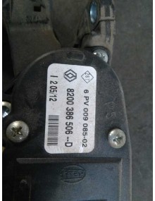 Recambio de potenciometro pedal para dacia sandero laureate music referencia OEM IAM 8200386506D   2