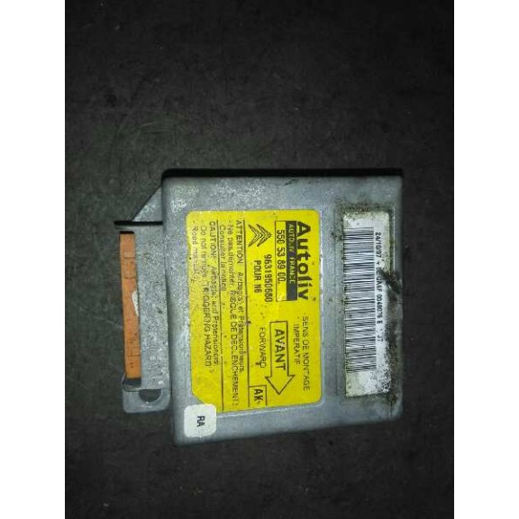 Recambio de centralita airbag para citroën xsara berlina 1.9 d sx referencia OEM IAM 9631950680  