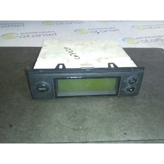 Recambio de display para nissan micra (k12e) acenta referencia OEM IAM   