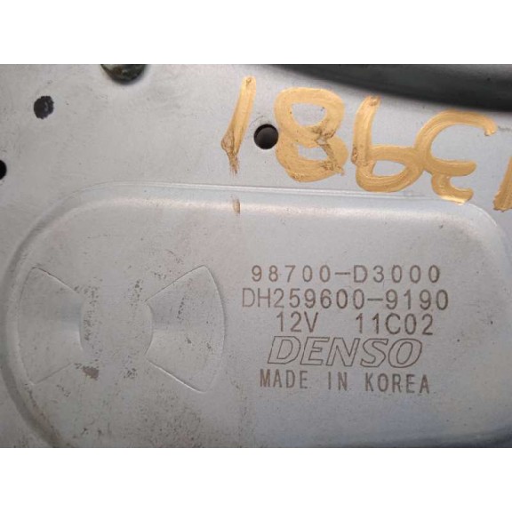 Recambio de motor limpia trasero para hyundai tucson 25 aniversario 4x2 referencia OEM IAM 98700D3000 2596009190 4 PINS